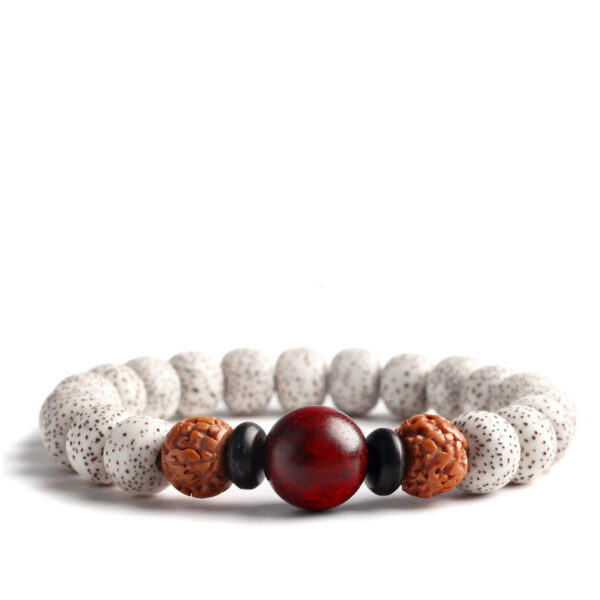 Bodhi Seed Root Bracelet Single Circle Bracelet Beads Beaded - Image 9