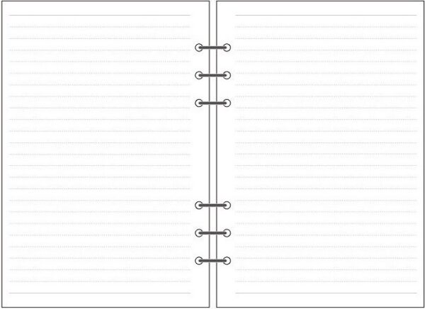 6-hole Notebook Loose-leaf Refill Blank Dot Matrix Horizontal Line - Image 6