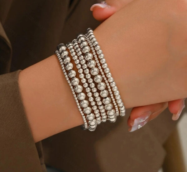 Light Luxury Minority Advanced Design Bracelet 7-piece Set - Image 6